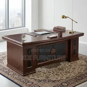 Office Desk; 1.6 Meter Mahogany Office Prestigious Desk