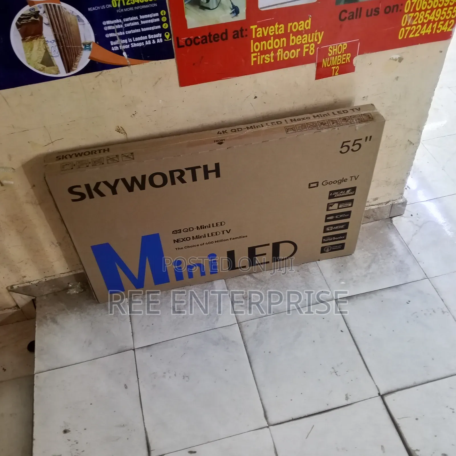 Skyworth Tv 55 Inch Mini Qd