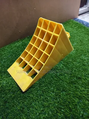Yellow Plastic Wheel Chock