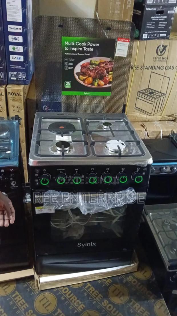 Syinix 60by 60 3+1 Electric Oven ,Rapid Hot Plate