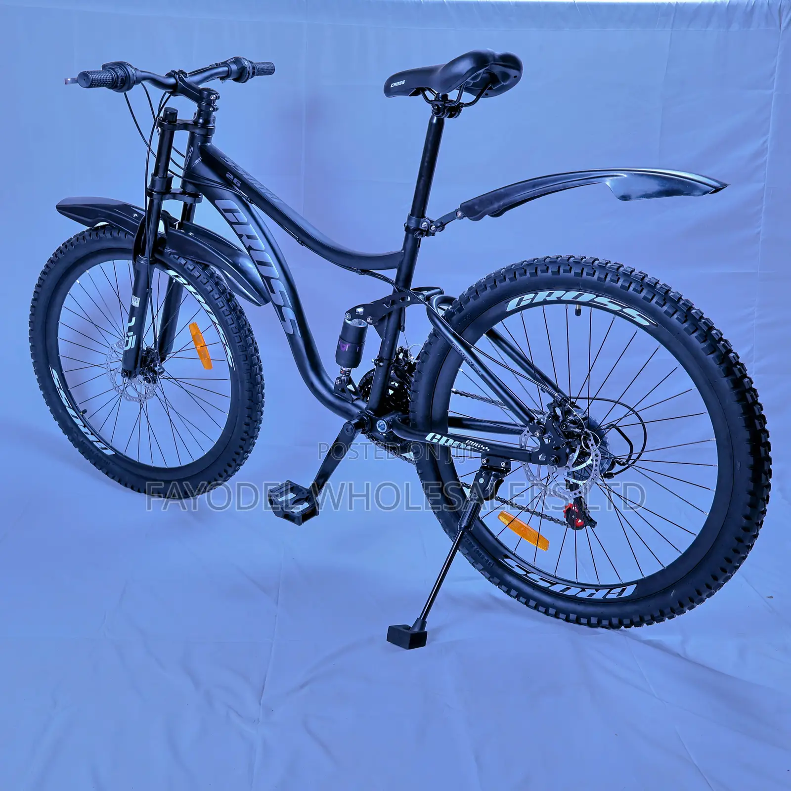 Cross Bike Size 26 – Full Suspension | Disc Brakes | Indian Steel