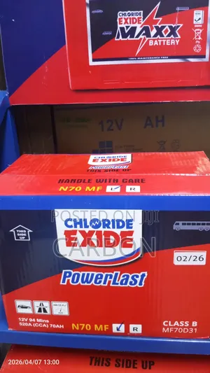 N70 Car Battery Mf