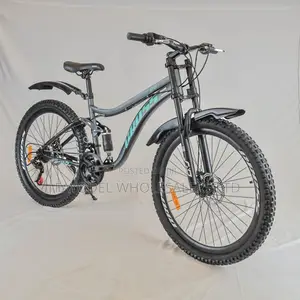 Cross Bike Size 26 Dual Suspension Is Built for Teens and Adults