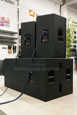 JBL 18" Double Bass Speaker - (2) JBL Mid Range 15" Speakers