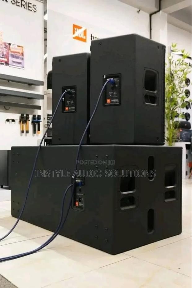 JBL 18" Double Bass Speaker - (2) JBL Mid Range 15" Speakers