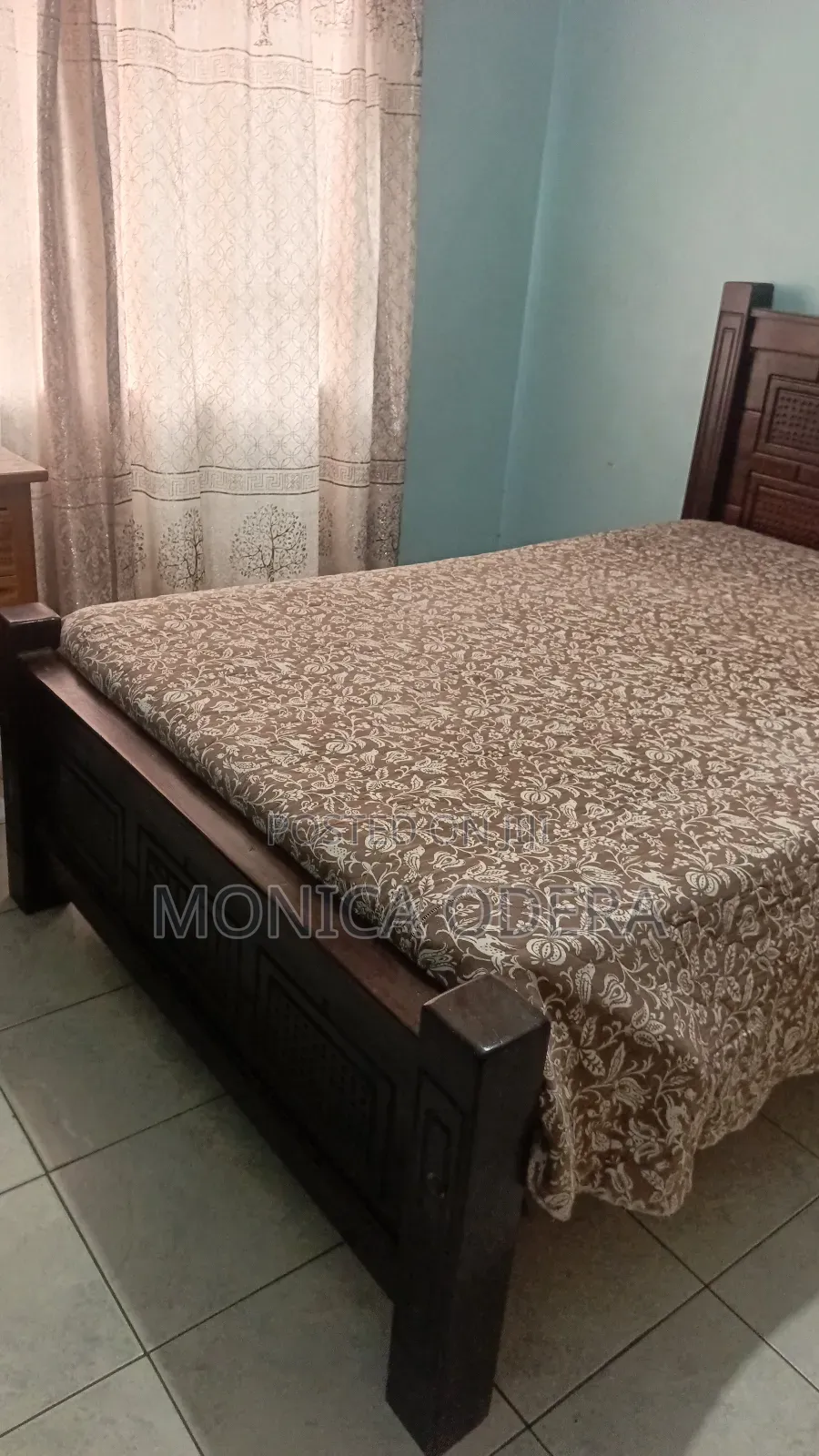 Mahogany Bed 4x6