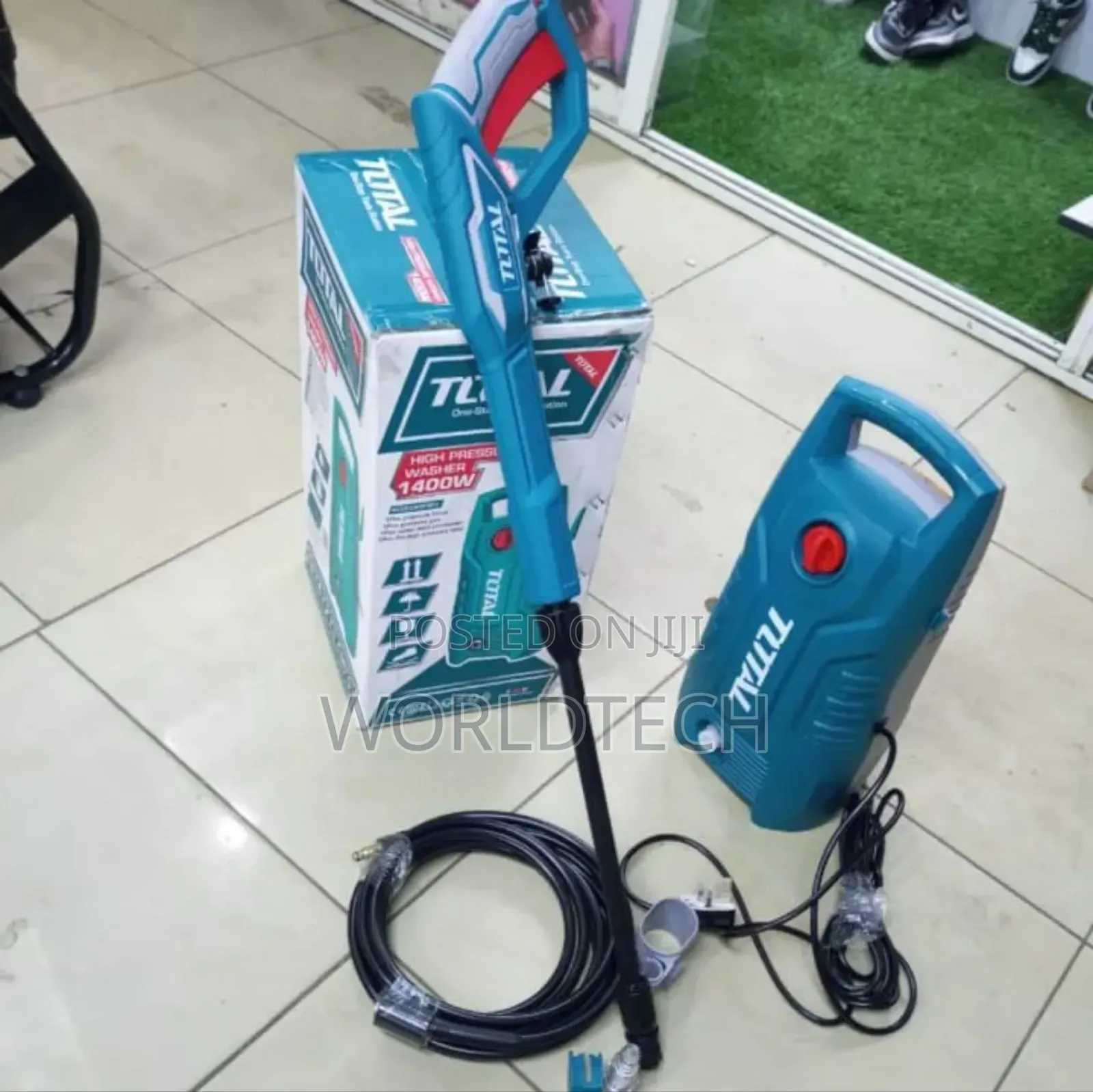 1400watts Total Pressure Washer/130 Bar Electric Carwash Machine