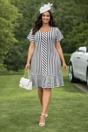 Stripped Dress