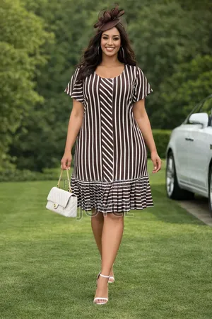 Stripped Dress