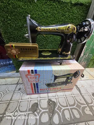 Original Butterfly Sewing Machine Head, Manual/Motor Compatible