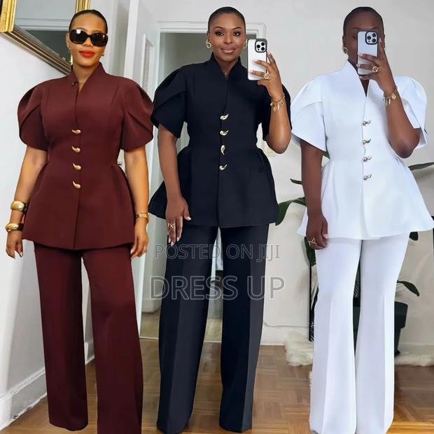 Classy Women Two Piece Set Elegant Comfortable - thumbnail 2