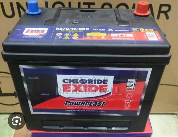 Chloride Ns70/12/SBR Car Battery - main view