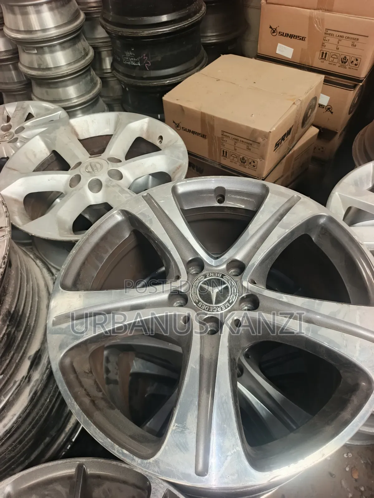 18 Inch Mercedes Benz Alloy Rims