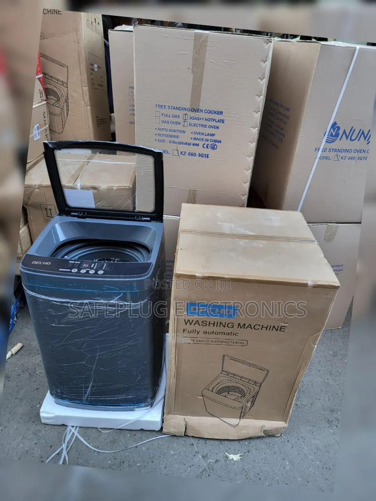 Decho 8kg Smart Washing Machine – Easy, Fast Reliable