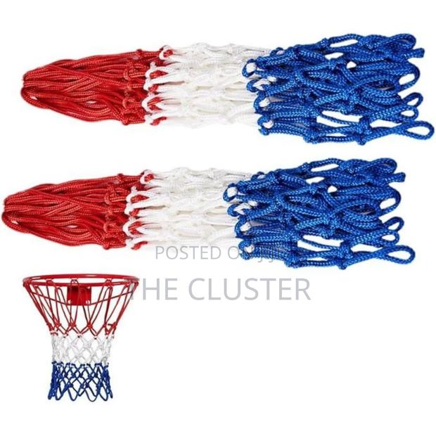 A Pair of Heavy Duty Basketball Net – Durable Nylon Outdoor Hoop Net