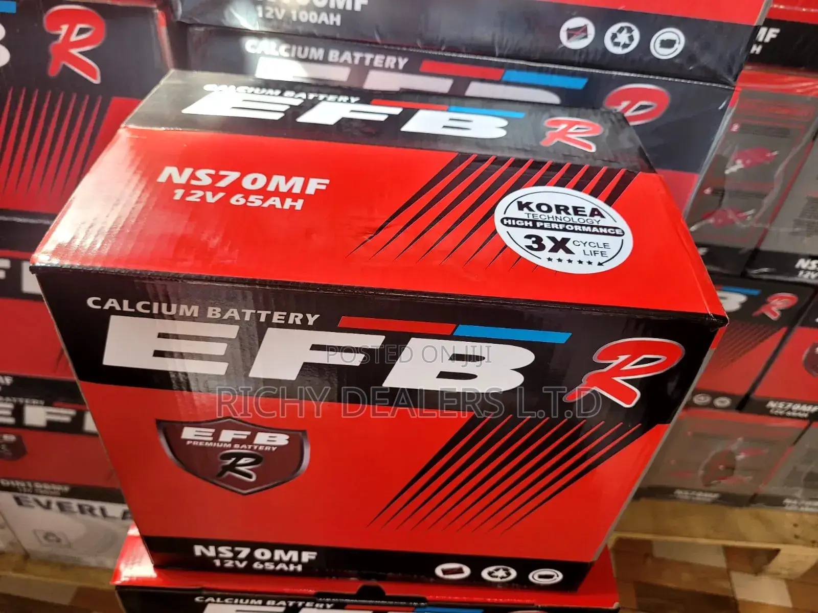 Efb Ns70mf Car Battery