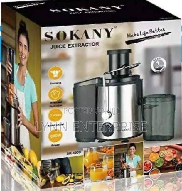 *800 Watts Sokany Juicer*
