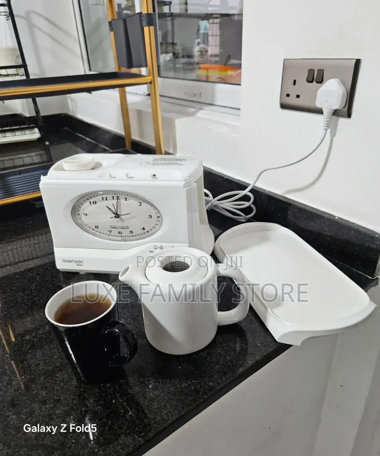 Swan Tea Maker + Alarm Clock