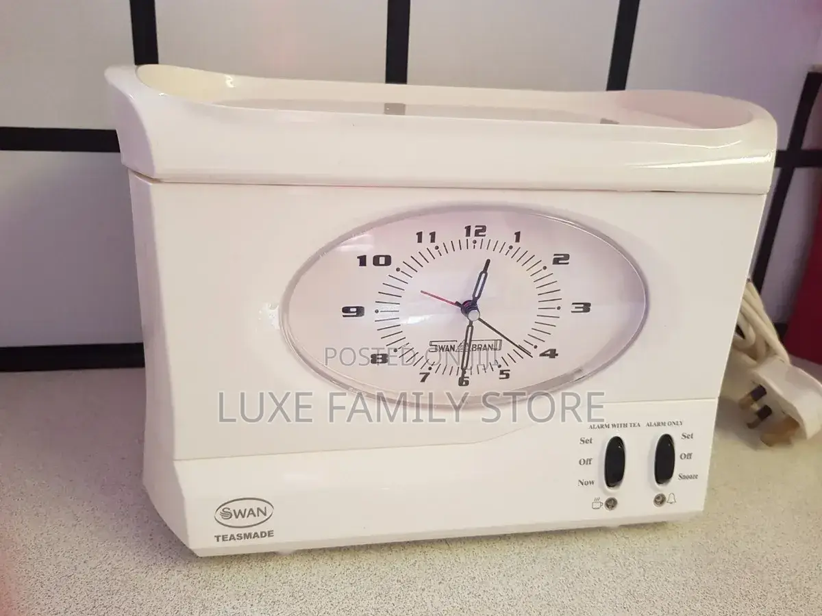 Swan Tea Maker + Alarm Clock