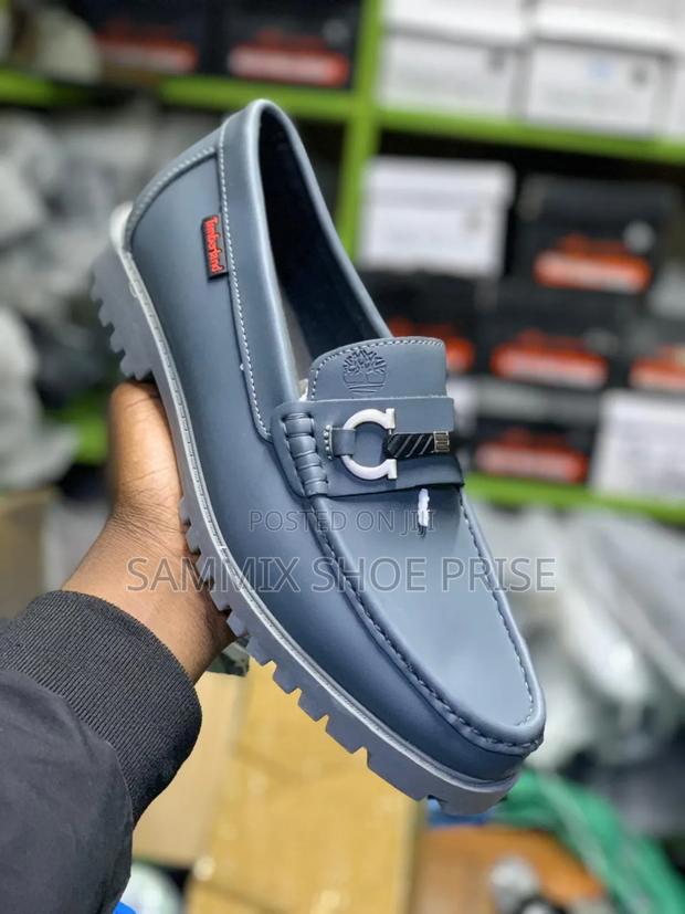 Grey Classic Casual Loafers