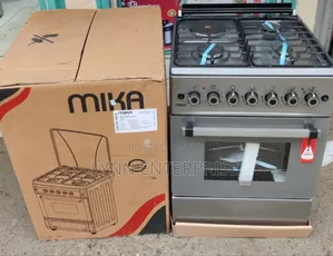 *Mika Standing Cooker 3 Gas + 1 Electric,