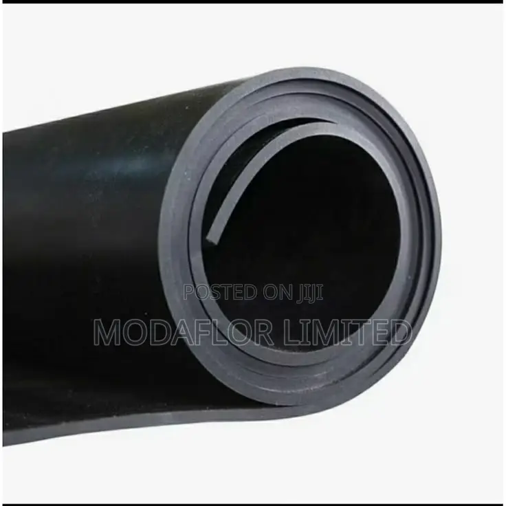 Plain Rubber Mat for Durable and Anti Slip Floor Solutions Use