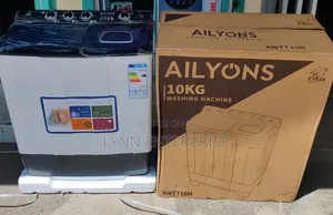 *Ailyons Washing Machine 10kg Twin Tub