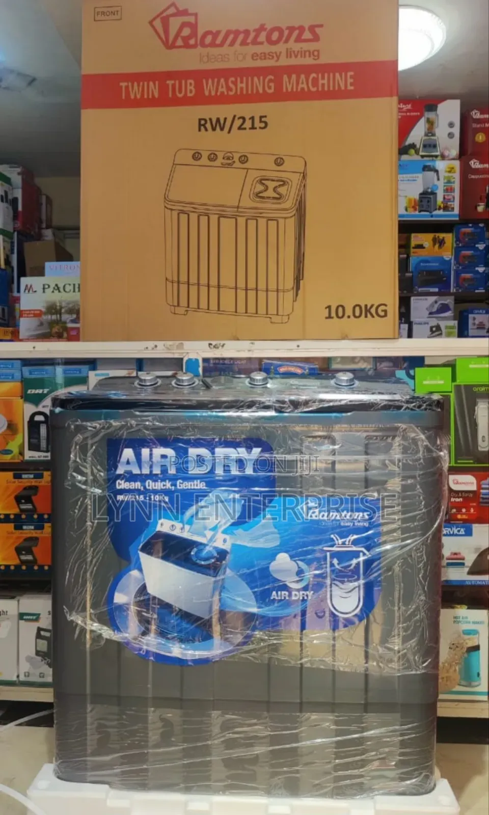 *Ramtons Washing Machine Twin Tub 10kg