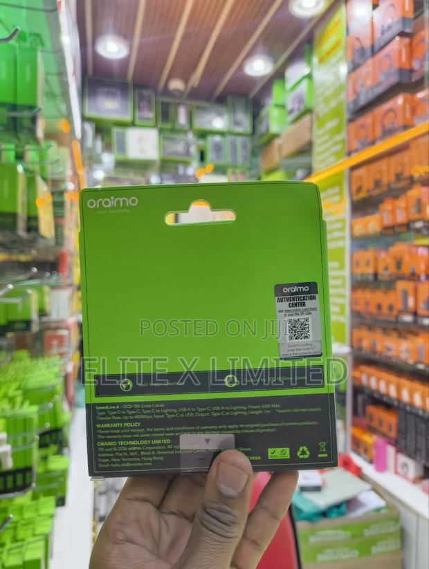 Oraimo 65w 4 in 1 Fast Charging Cable - thumbnail 2