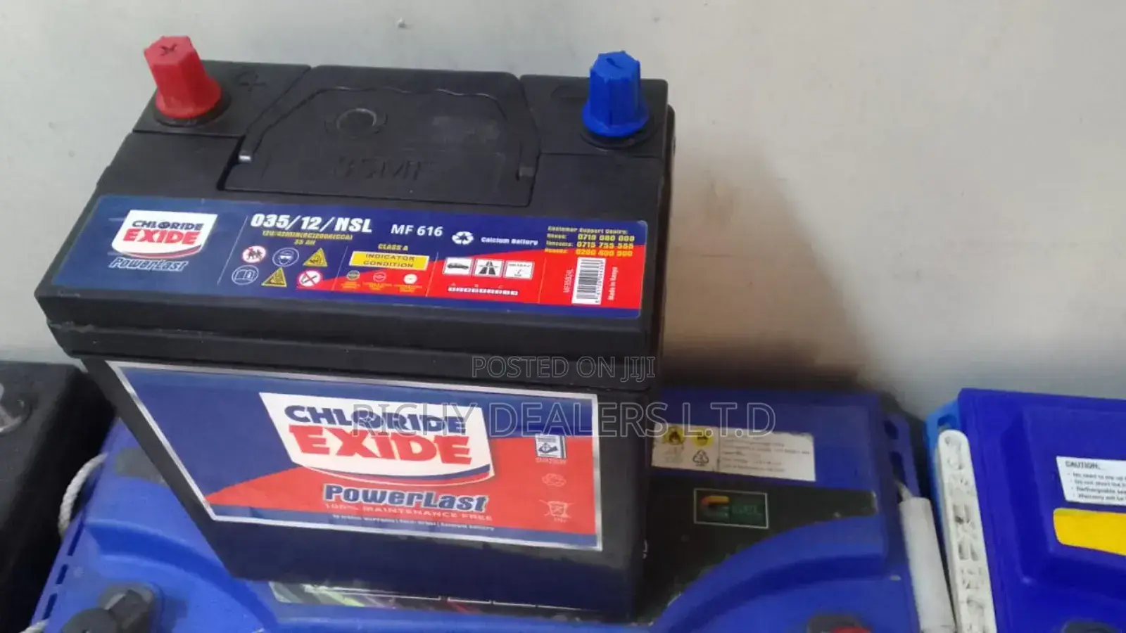 Chloride Ns035/12/NSL Car Battery