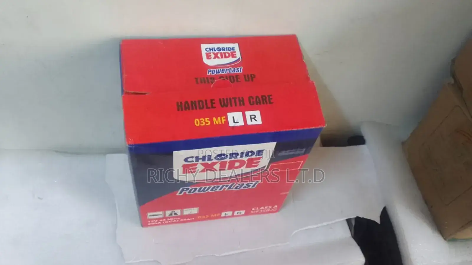 Chloride Ns035/12/NSL Car Battery