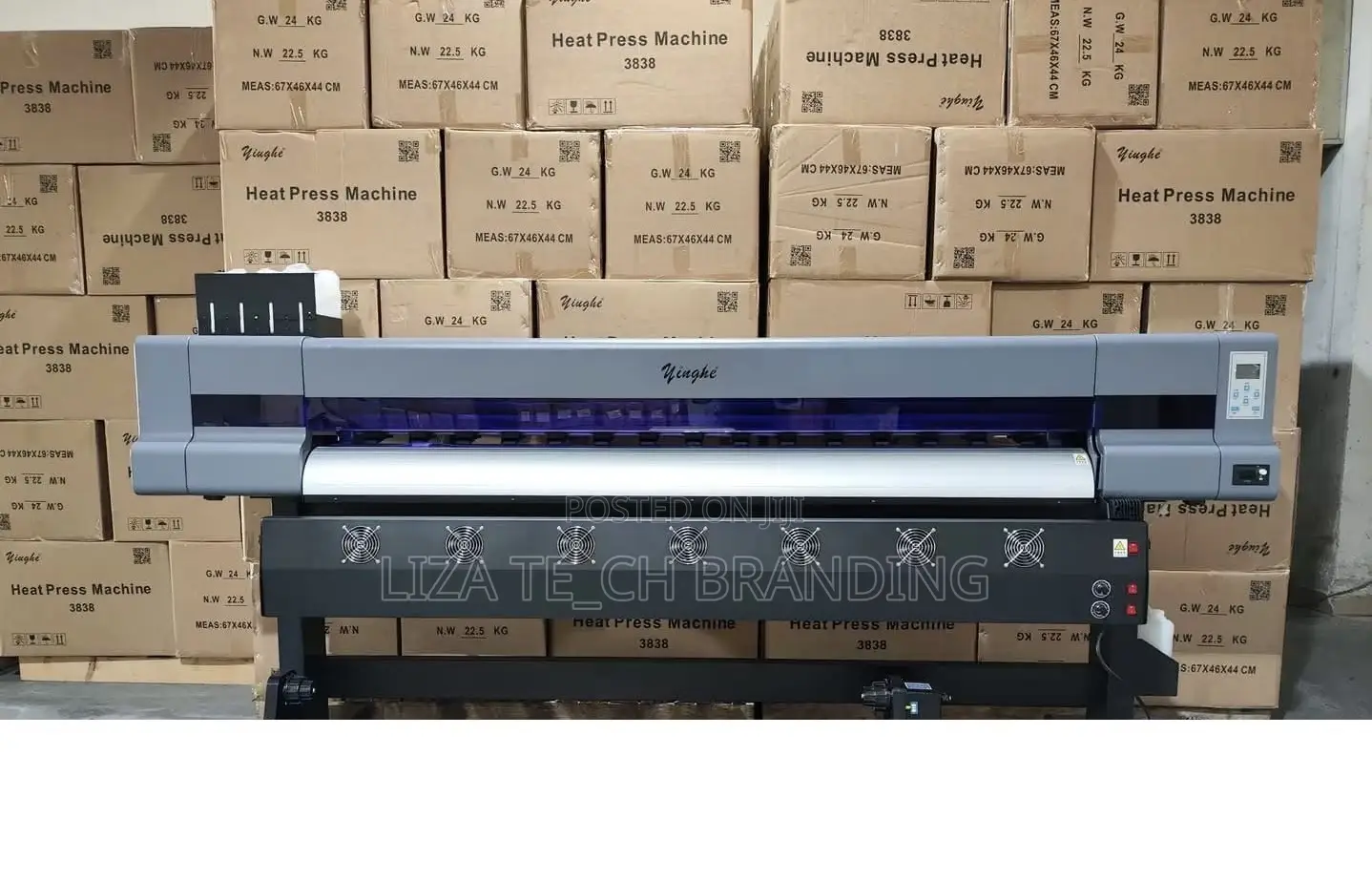 3.2m Eco-Solvent Large Format Printer With Double I3200 Printer Heads