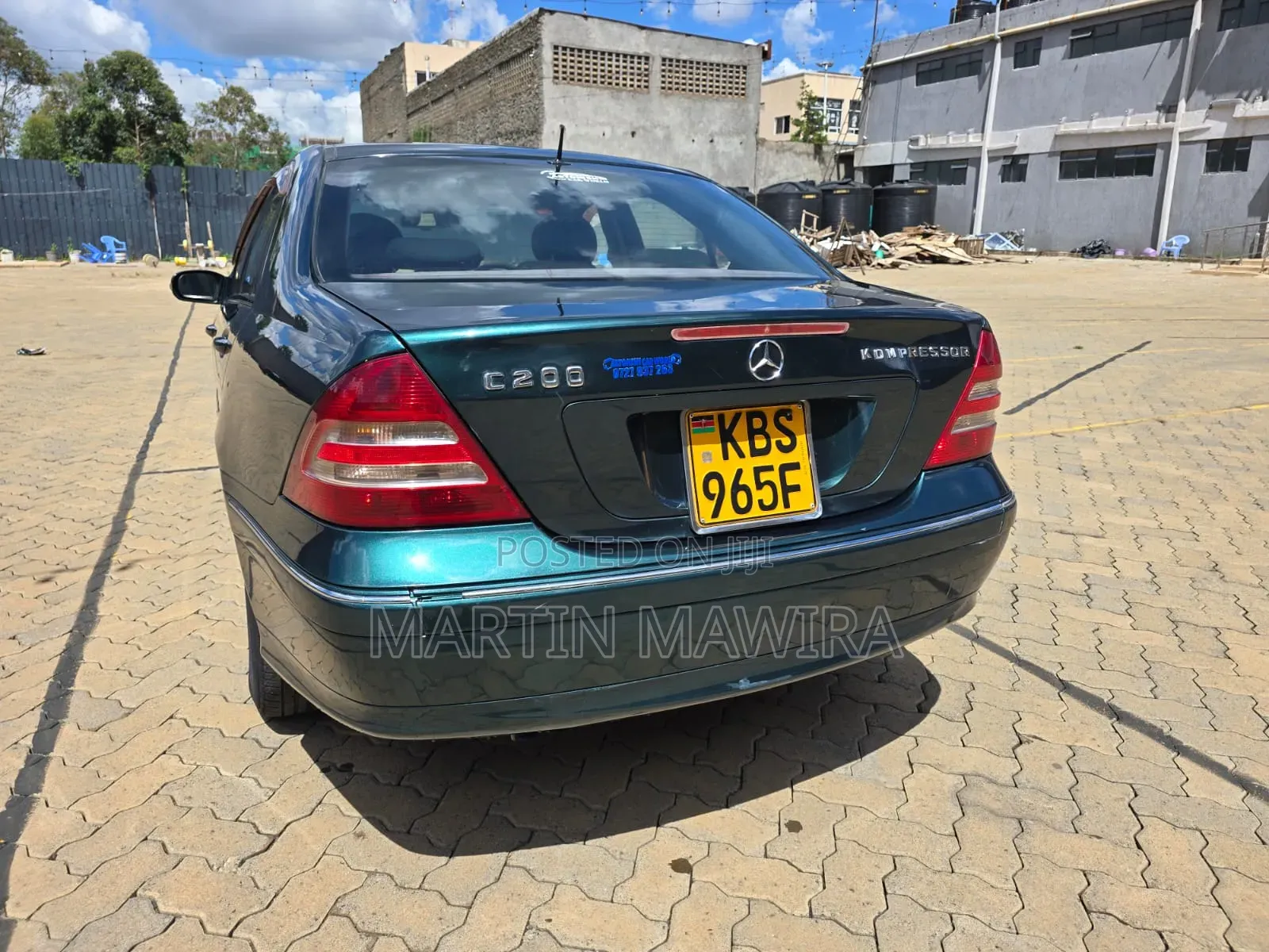 Mercedes-Benz C200 2005 Green