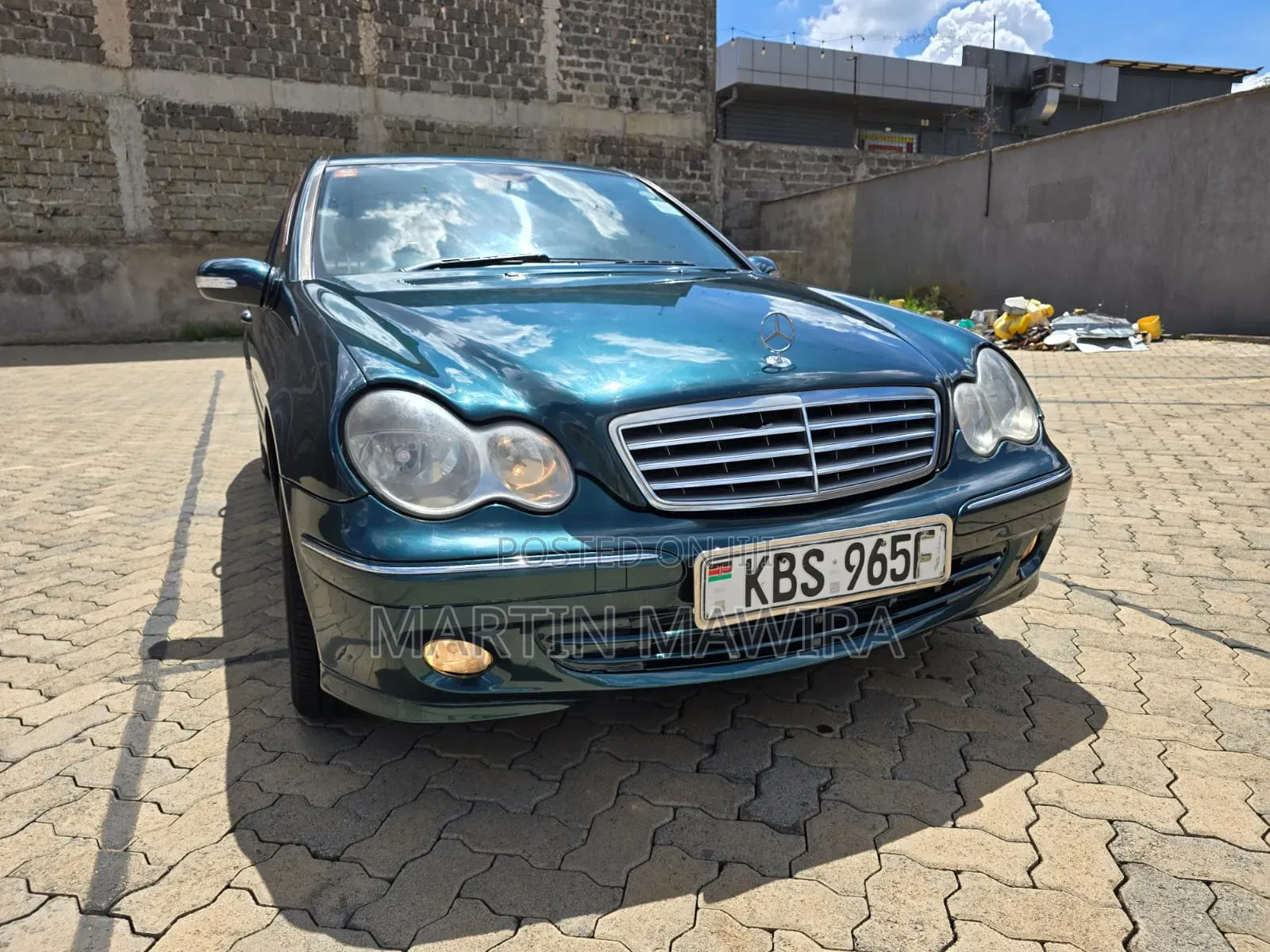 Mercedes-Benz C200 2005 Green
