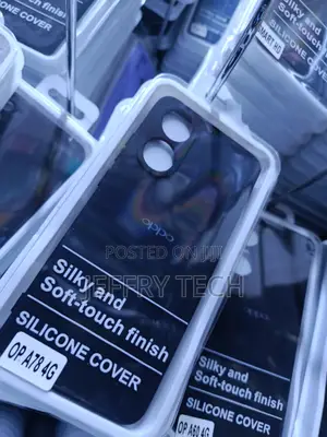 Oppo Silicone Cover Foroppo A78 4g Smartphone Model.