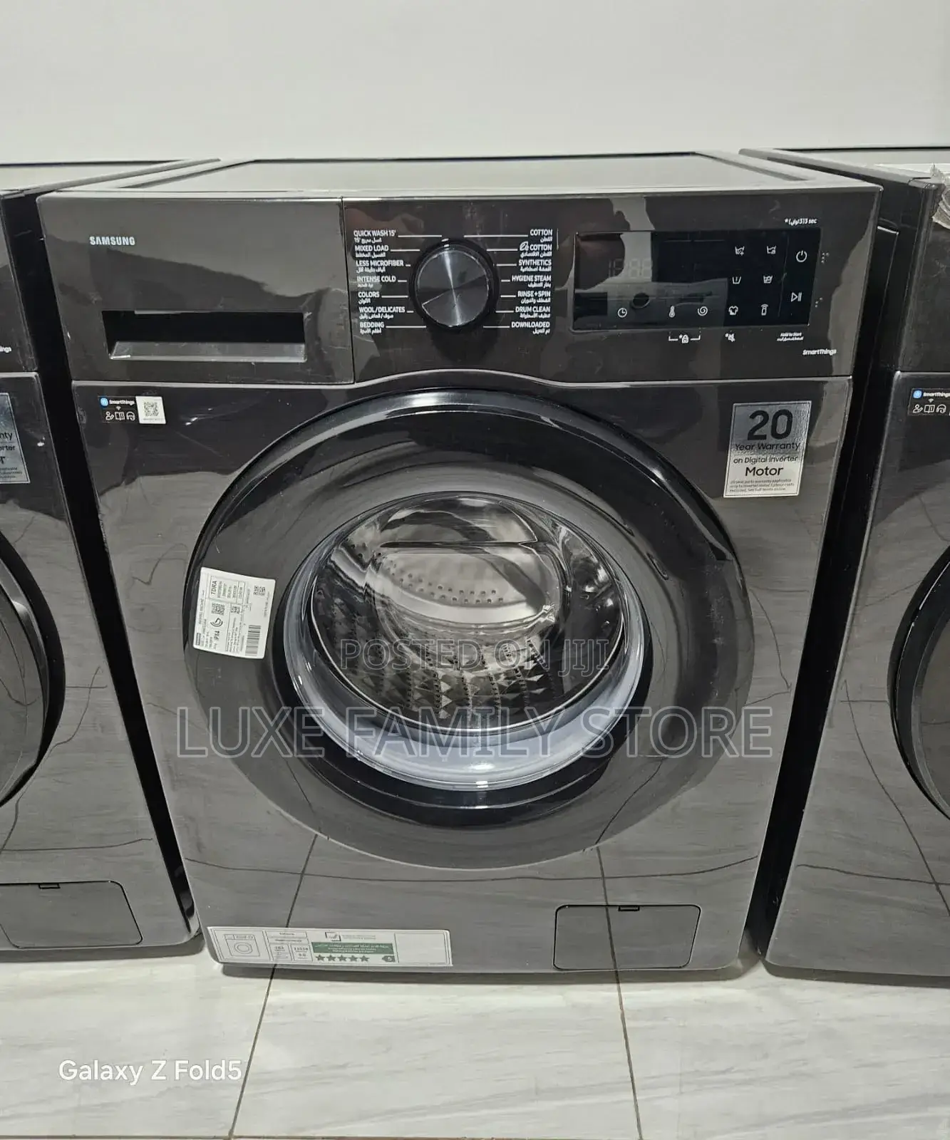 Samsung Luxury 
9kg Smart Wifi Washing Machine Wifi Connectivity