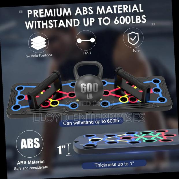 Adjustable Pushup Board