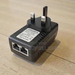 Data and Power Link 24v, 48v Poe Injector Power Over Ethernet Adapter