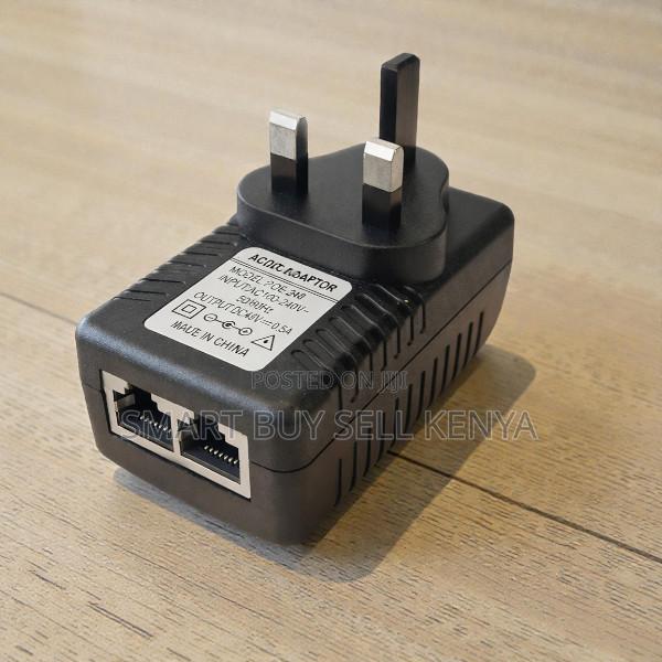 Data and Power Link 24v, 48v Poe Injector Power Over Ethernet Adapter