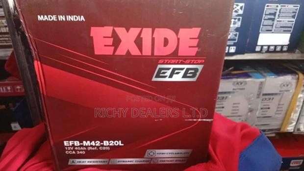 Efb M42 12v/40ah Start Stop Car Battery - main view