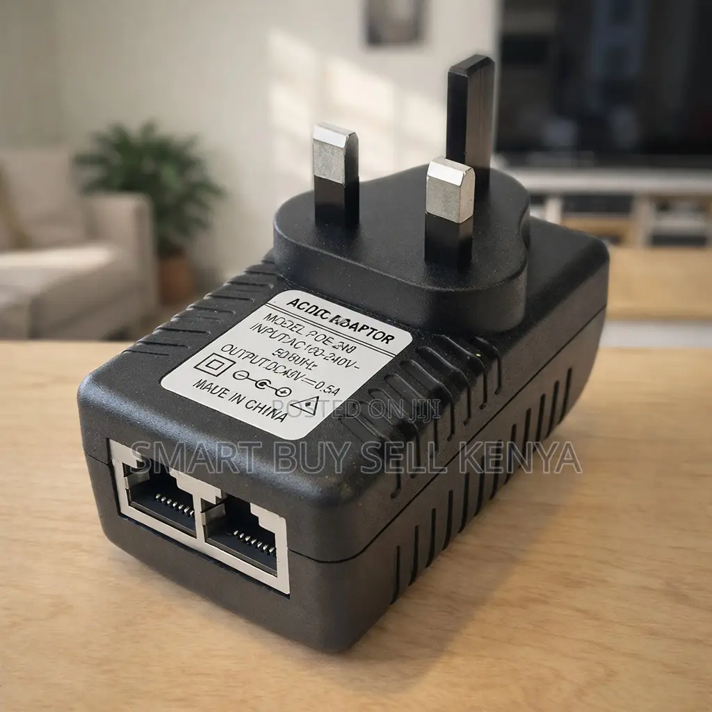 Plug and Use 24v, 48v Poe Injector Power Over Ethernet Adapter