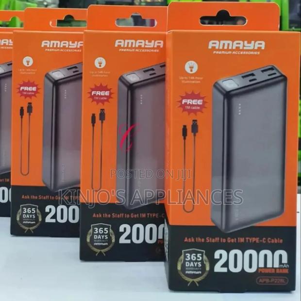 Amaya Apb-p228l *20,000mah* Power Bank *With Torch*
