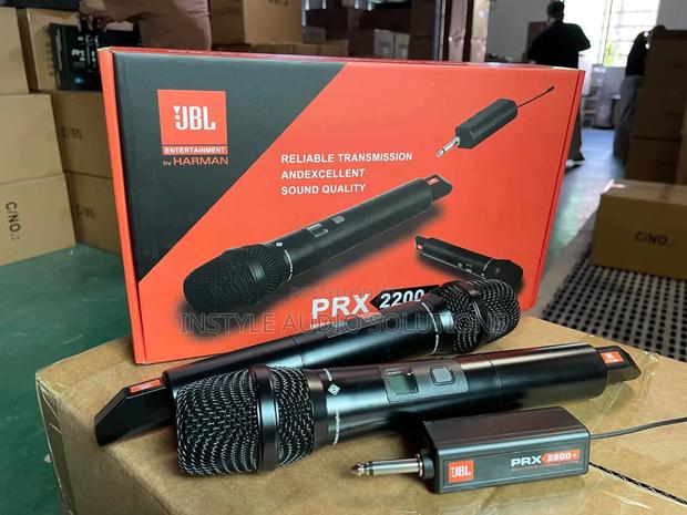 Dual JBL PRX 2200 Wireless Microphone