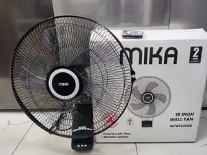 Mika Mika Wall Fan With Remote 18 Inches