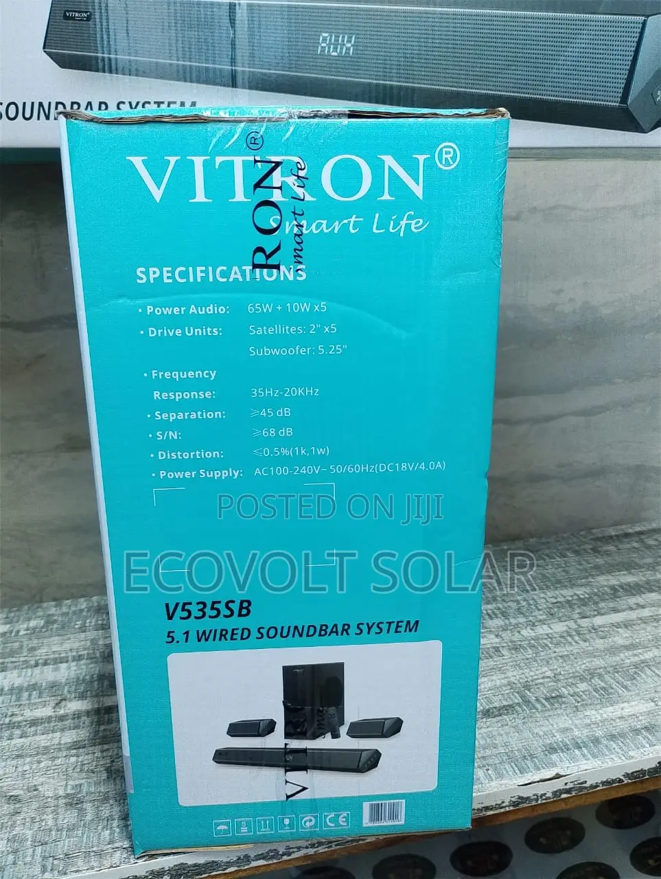 Vitron V535sb 5.1 Wired Soundbar System