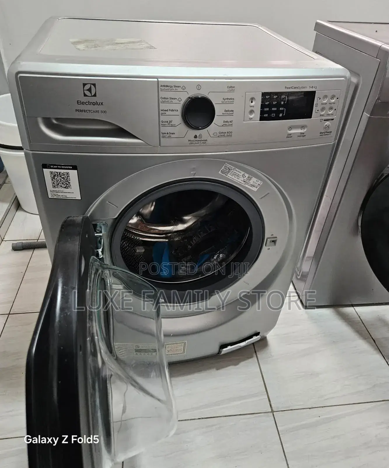 Electrolux 8kg Washing Machine With Steam