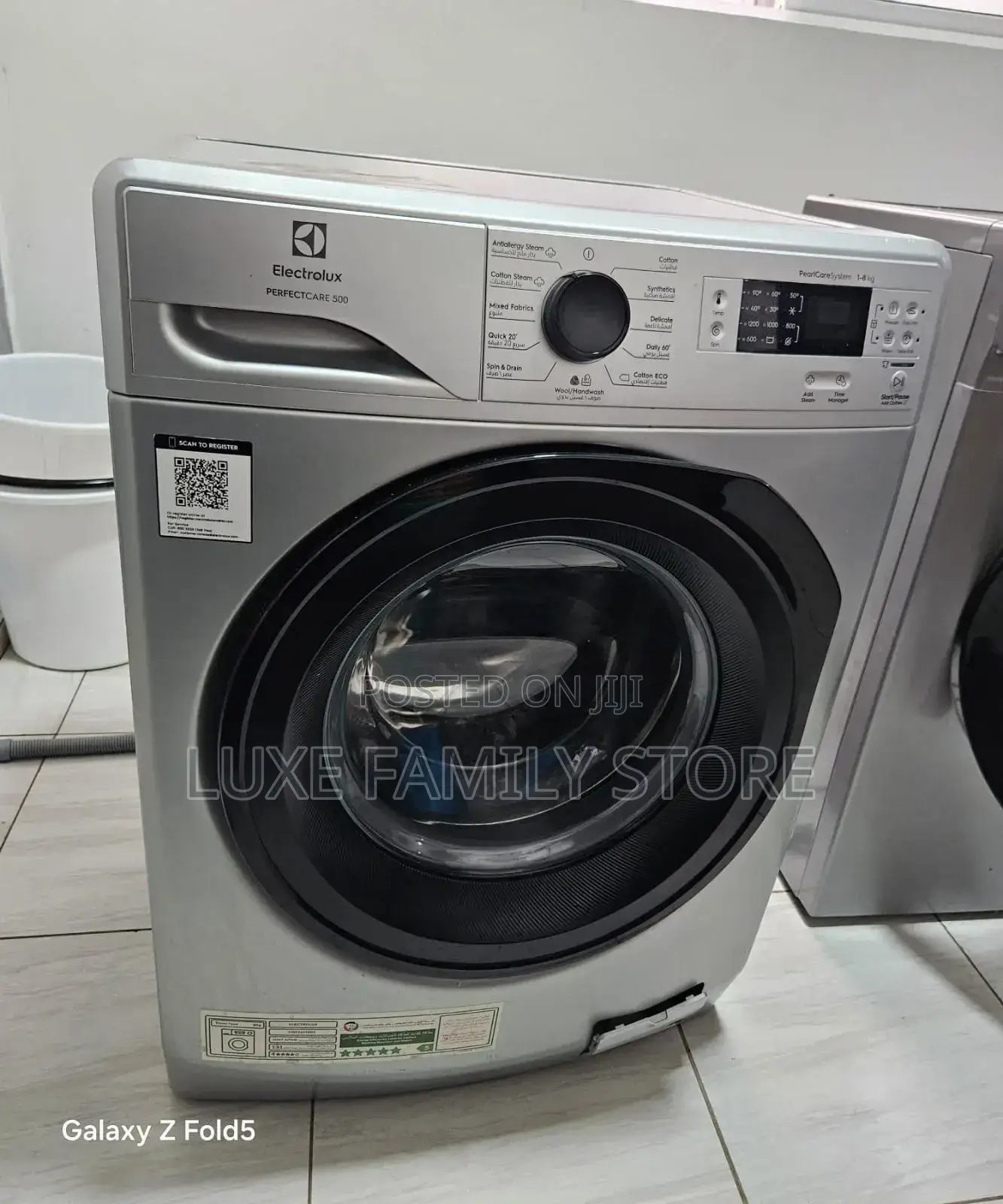 Electrolux 8kg Washing Machine With Steam