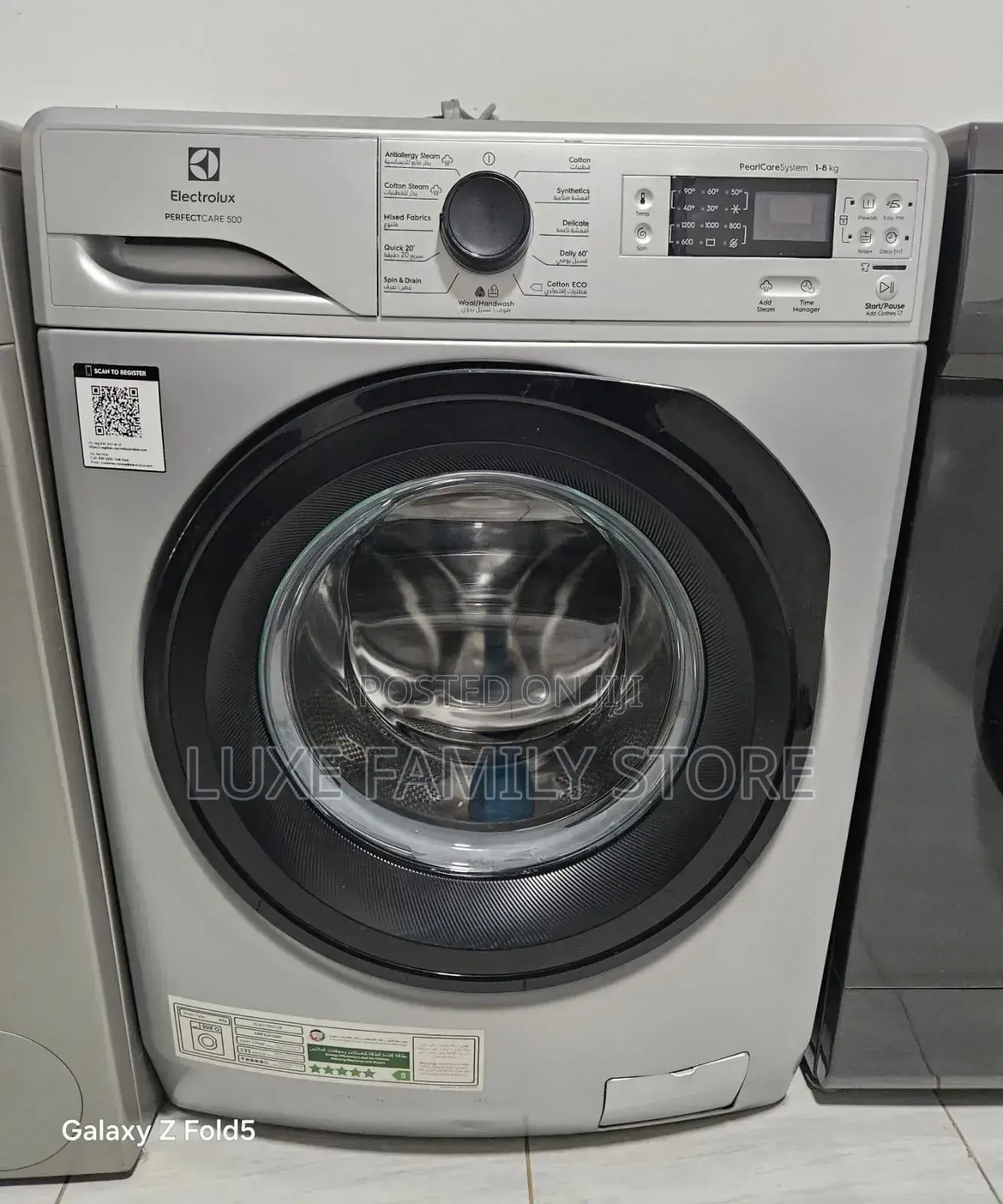 Electrolux 8kg Washing Machine With Steam