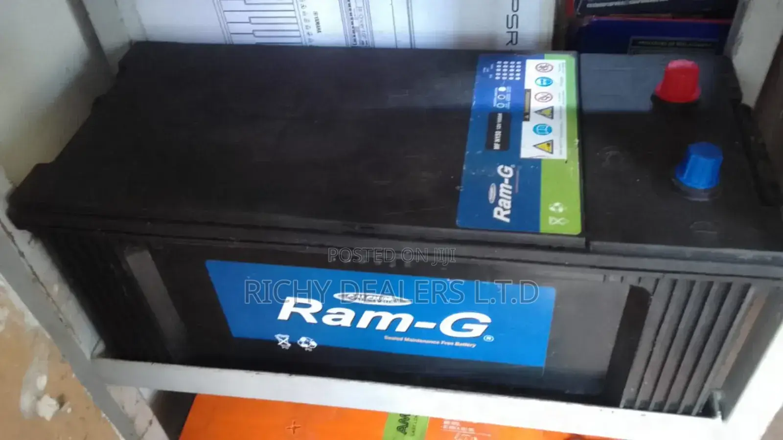 Ram-G N150mf (12v/150ah) Car Track Battery