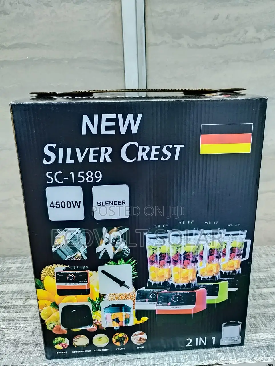 New Silver Crest Sc-1589 Blender